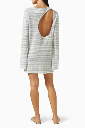 Aura Mini Dress in Linen
