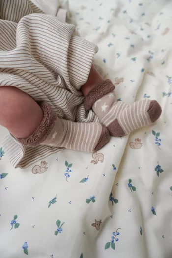 طقم جوارب مطبوعة، 3 قطع