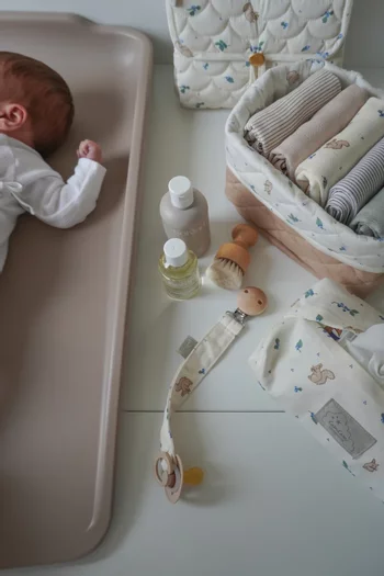 Quilted Storage Basket Set