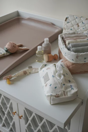 Quilted Storage Basket Set