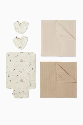 All-over Print Baby Care Gift Set