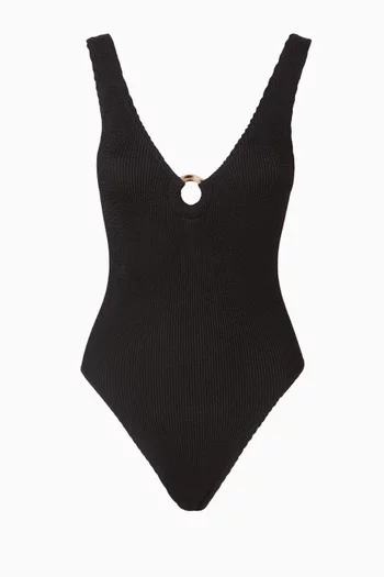 لباس سباحة مارا قطعة واحدة بحلقة معدنية قماش أوثينتيك كرينكل