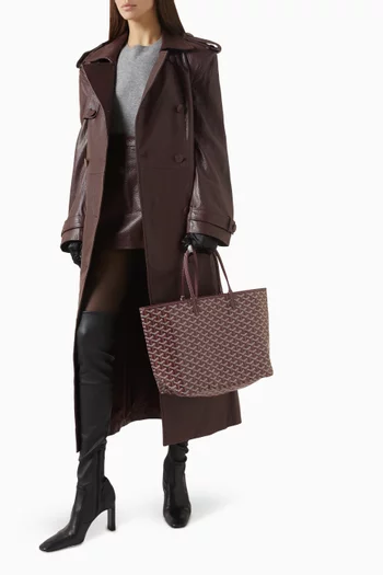 Unused Saint Louis PM Tote Bag in Goyardine Canvas