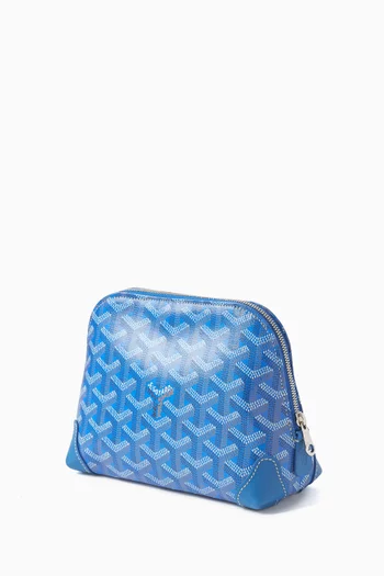 Unused Toiletry Pouch in Goyardine Canvas
