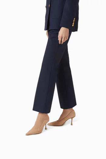 Ixia 80 Pumps in Leather