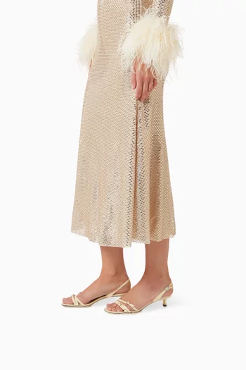 Kaira 35 Sandals in Leather