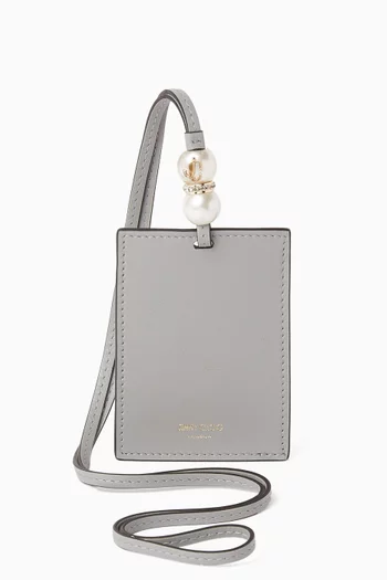 Pearl Cardholder in Leather