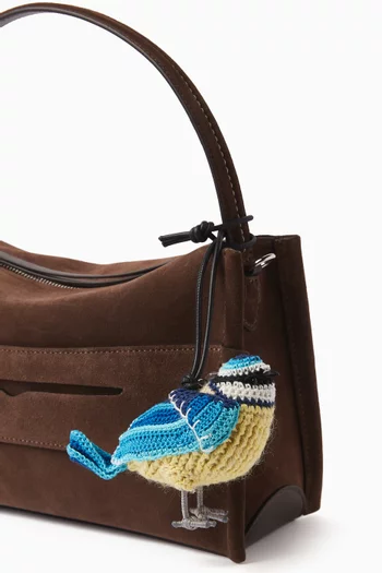 Hand Crochet Bird Bag Charm