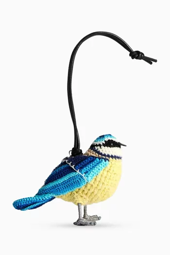 Hand Crochet Bird Bag Charm