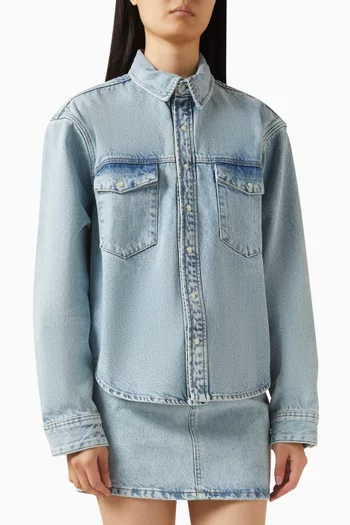 Western Shirt in Denim