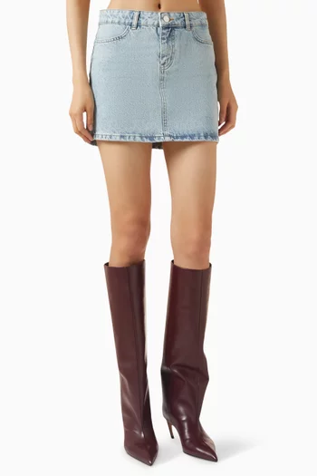 Mini Skirt in Denim