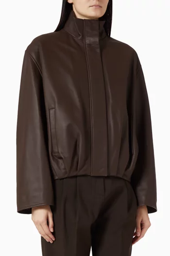 جاكيت داليا جلد ماعز