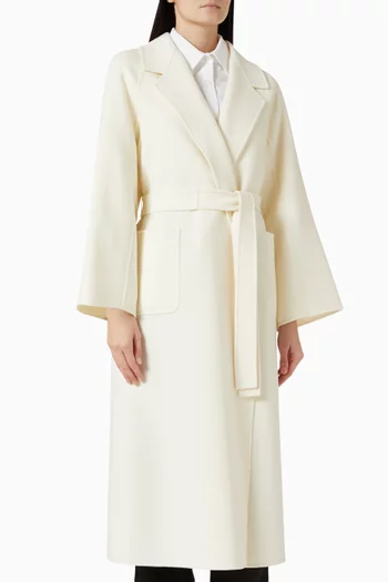 Suza Belted Coat in Wool