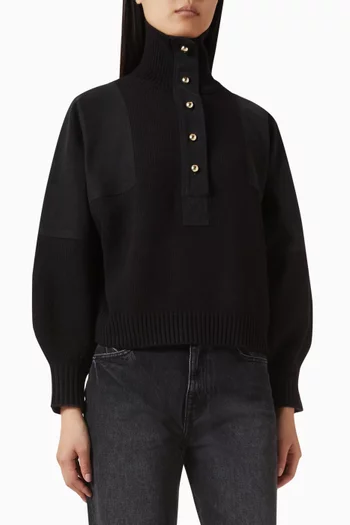 سترة ويسل مزيج صوف