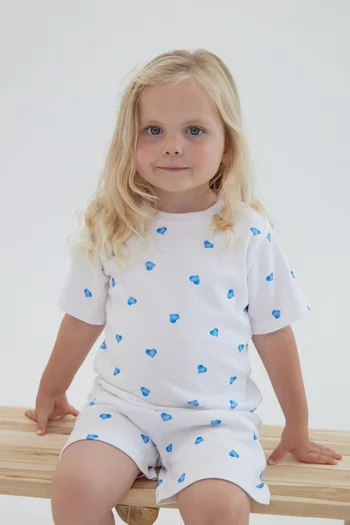 Heart Summer Pyjama Set