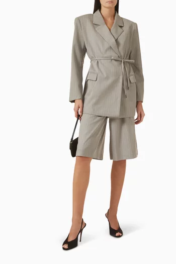 طقم جاكيت وشورت جايا