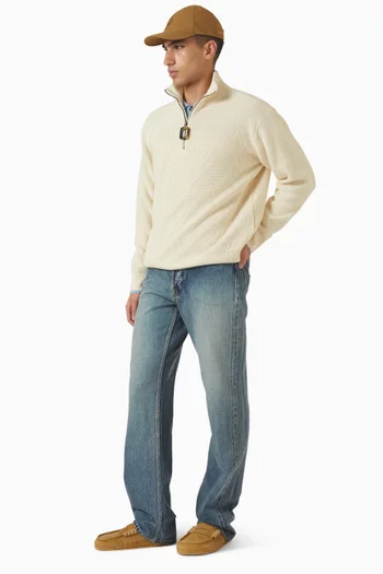 Straight-leg Jeans in Denim