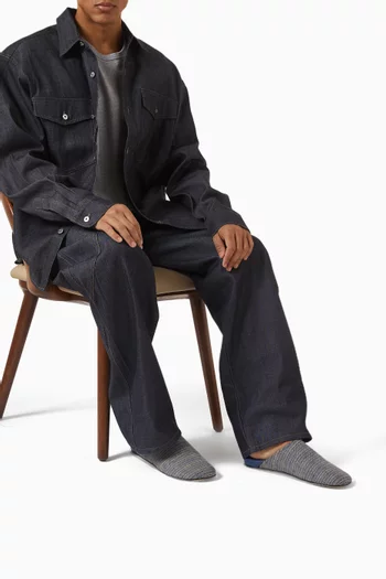 حذاء سهل الارتداء كتان