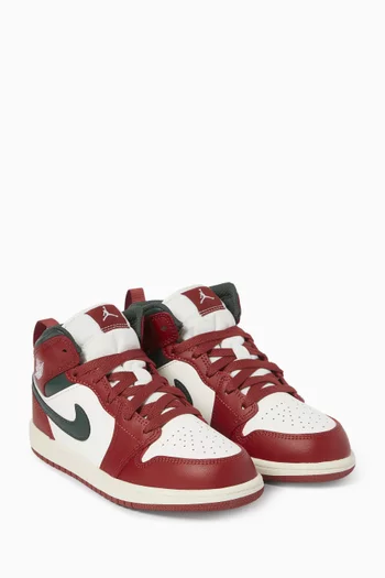 سنيكرز آير جوردان 1 على الكاحل جلد