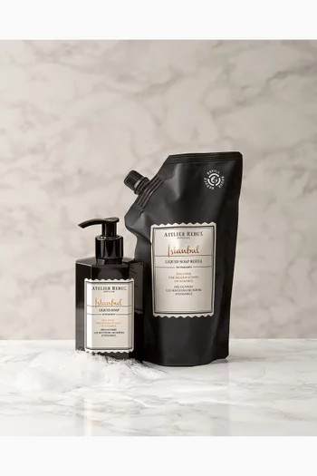 عبوة إعادة ملء صابون سائل إسطنبول، 500 ملل