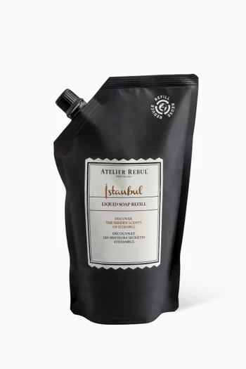 عبوة إعادة ملء صابون سائل إسطنبول، 500 ملل
