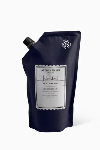 عبوة إعادة ملء صابون إسطنبول بوسفوروس سائل، 500 ملل