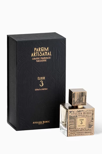 No.3 Elixir Artisanal – Extrait de Parfum, 100ml