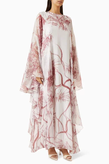 Printed Cape Kaftan