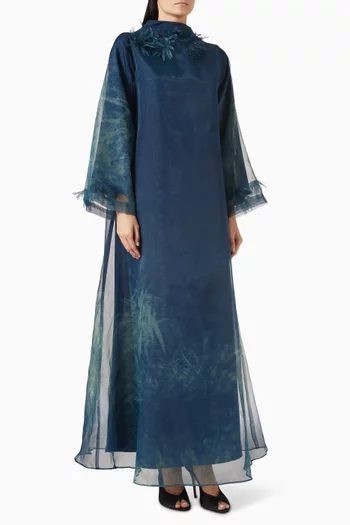 Printed Applique Kaftan