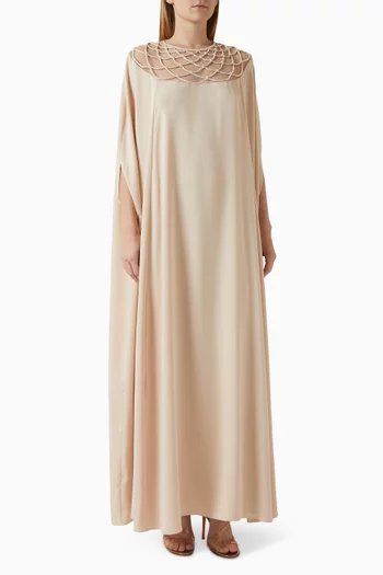 Bead-embellished Kaftan
