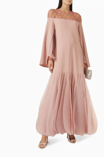 Bead-embellished Kaftan