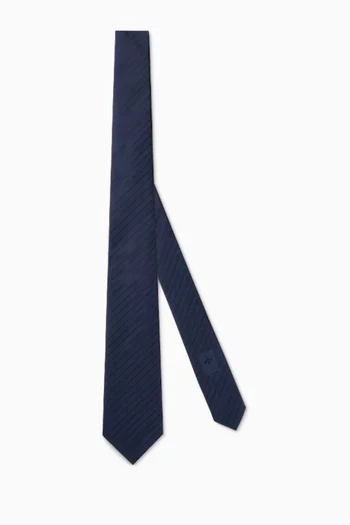 GG Tie in Silk-jacquard