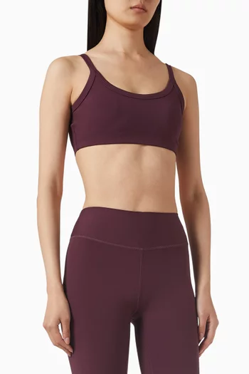 Strappy Sports Bra in Recycled Softskin