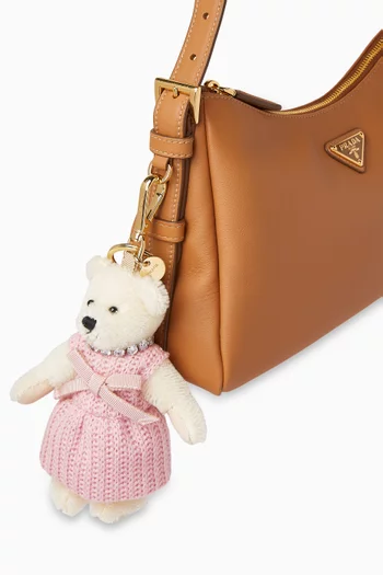 Teddy Bear Keychain Charm