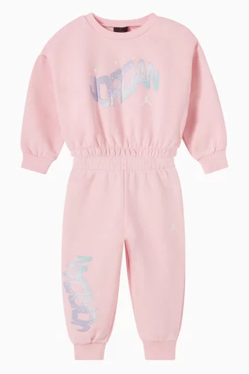 Jumpman Club 2-piece Set in Bubble Fleece