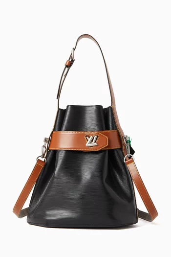 Twist Bucket Bag in Epi Leather