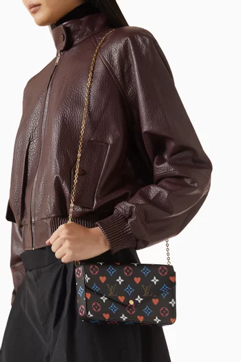 Felice Game On Chain Wallet in Monogram Canvas