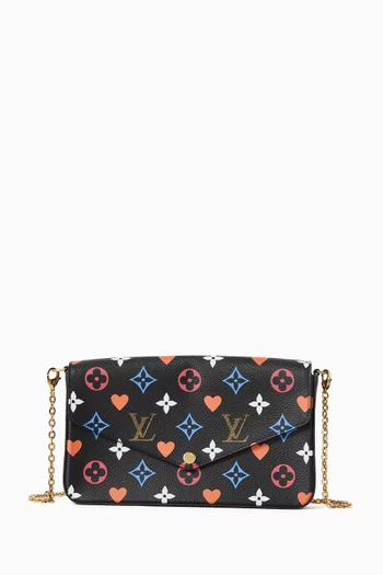 Felice Game On Chain Wallet in Monogram Canvas