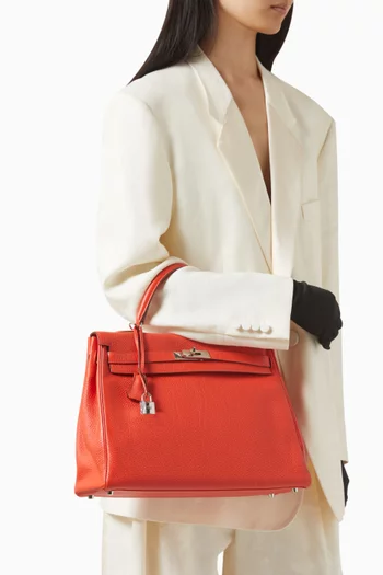 Kelly Retourne 35 Bag in Clemence Leather