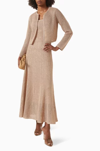 Musselettync Embellished Cardigan