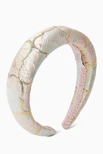 Padded Brocade Headband