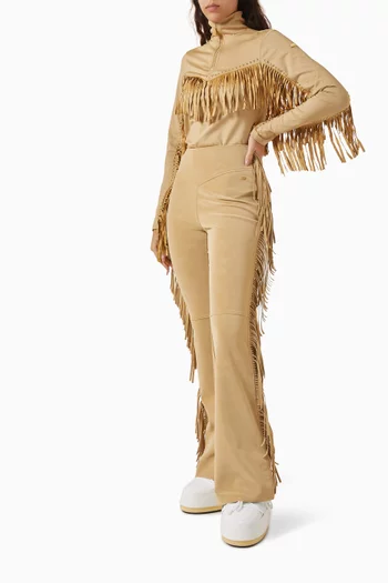 سترة تزلج ويسبر بشرّابات جيرسيه