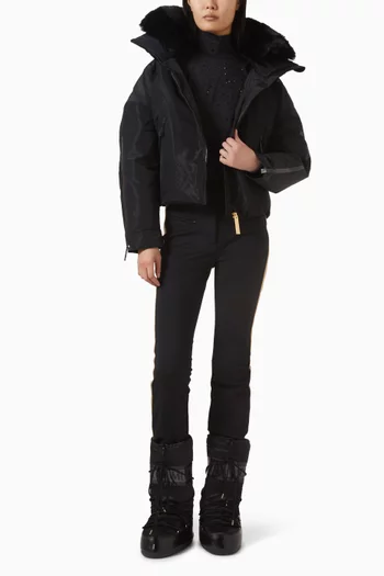 بودي سوت تزلج سيرينيتي بحلي لامعة جيرسيه