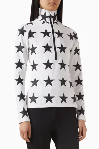 سترة تزلج لوناريا بنقشة نجوم