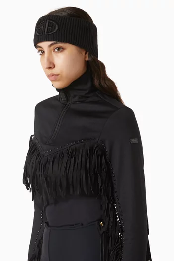 طوق رأس وورمث منسوج بشعار الماركة