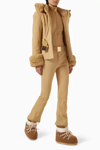 Pippa Ski Pants in Bonded-fleece