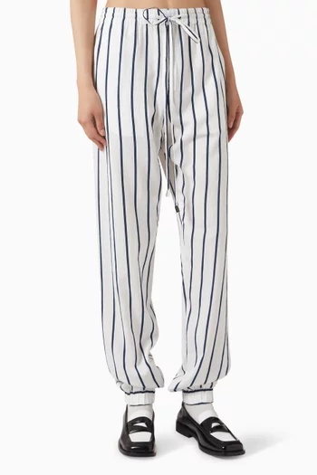 Striped Pants in Cotton