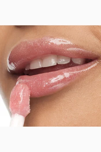 زيت ملمع شفاه ليب ايدول جوسي تريت لموسم الأعياد 2025 درجة 025 بينك اكسبرس، 8.5 ملل