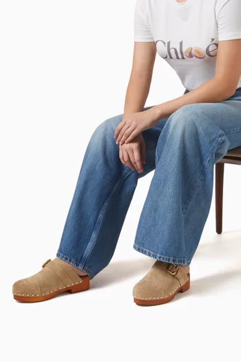 حذاء جينيت مفتوح من الخلف شمواه