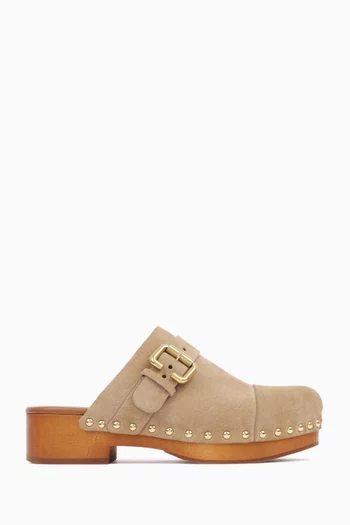 حذاء جينيت مفتوح من الخلف شمواه